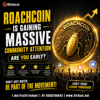 Dubai, Business, RoachCoin Is Gaining Massive Community Attention - Are You Early?