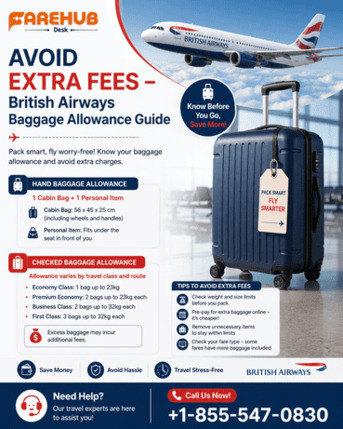 New York, Travel, Avoid Extra Fees &ndash; British Airways Baggage Allowance Guide