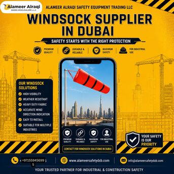 Dubai, Materials, Windsock Supplier In Dubai | Industrial Wind Direction Solutions