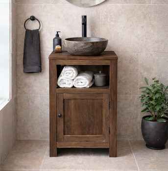 London, Interior Design, Is The Swela Reclaimed Vanity Unit Perfect For Your Bathroom?