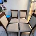 SAR 400,  4 Dining Chairs In Excellent Condition At SAR 400