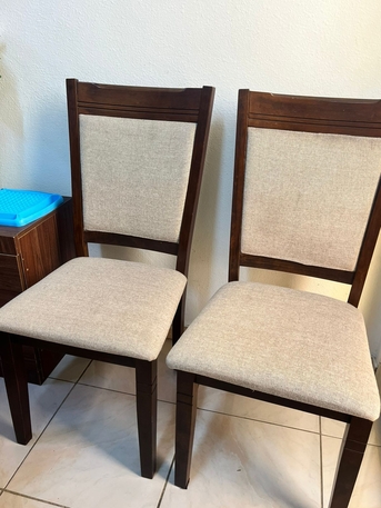 Jeddah, Furniture, SAR 400,  4 Dining Chairs In Excellent Condition At SAR 400