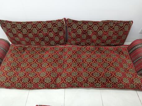 Al Thuqbah, Furniture, SAR 200,  Majlis Set For Sale &ndash; Good Condition (soft, Comfortable) Easy To Move & Carry Around.