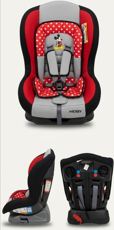 Yanbu, Baby & Kid Stuff, SAR 260,  Like New! Premium Disney Mickey Mouse Convertible Car Seat