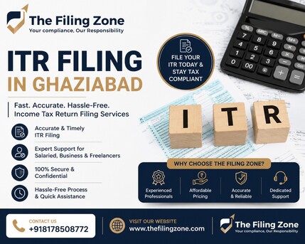 Ghaziabad, Legal, Income Tax Return Filing In Ghaziabad &ndash; Trusted Services By The Filing Zone