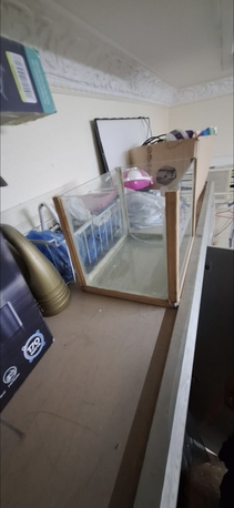 Jubail Industrial City, Furniture, SAR 500,  House Hold Items For Sale -glass Top Dining Table, Cloth Drying Stand, Glass Ium H Almirah