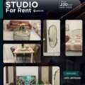 BHD 230/month,  Furnished,  1 BR,  Adliya Furnished Studio For Rent