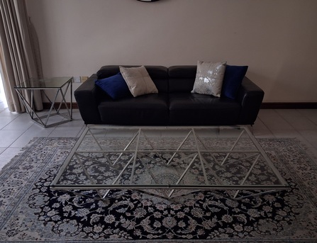 Adliya, Furniture, BHD 60,  Living Room - Glass Tables Set From ID Design