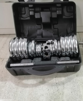 Hamad Town, Household Items, BHD 40,  Dumbell Set In Good Condition For Sale