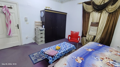 Al Rehab, Rooms for Rent, SAR 900/month,  1SINGLE FURNISHED ROOM (A.C, WARDROBE, CHAIR) , SHARING KITCHEN AND TOILET.