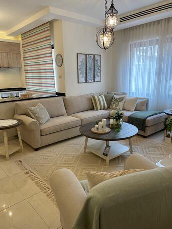 Abdoun, Apartments, Flats, Houses & Villas, JOD 15000/year,  Furnished,  2 BR,  120 Sq. Meter,  Modern Apartment For Rent In North Abdoun