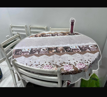 Al Aziziyah, Furniture, Dining Table With 3 Chairs