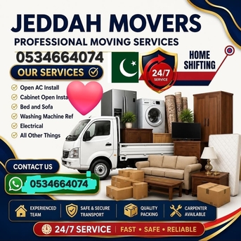 Al Malaz, Labor/Moving, Riyadh Jadah Damam Jubail Kohber Alkasim Madina