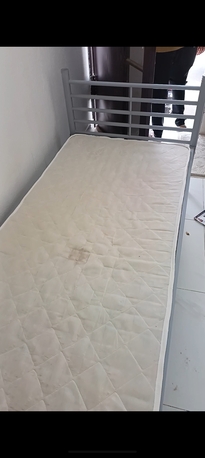 Riyadh, Household Items, SAR 75,  CART AND Bed New Single Cart Strong Worth, 100mm Mattress Good Condition