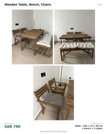 Riyadh, Furniture, SAR 1,  All House Furniture For Sale