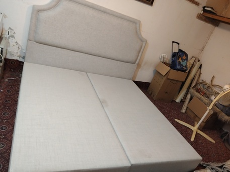 Al Rakah Al Janubiyah, Furniture, SAR 250,  Urgent Sell Dubble Bed With Out Mettress