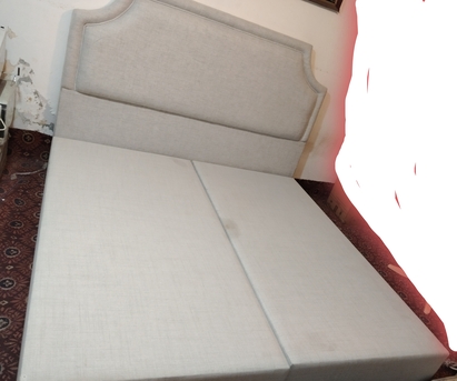 Al Rakah Al Janubiyah, Furniture, SAR 250,  Urgent Sell Dubble Bed With Out Mettress