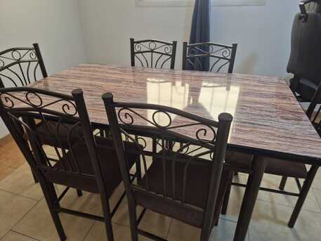 Ad Diriyah, Furniture, SAR 1500,  Household Items For Sale In Diriyah &ndash; Dining Set, TV, Cooking Range & More