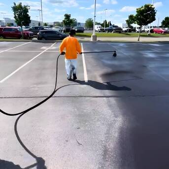 New York, Construction, Reliable Sealcoating Professionals Columbus For Long Lasting Asphalt Protection