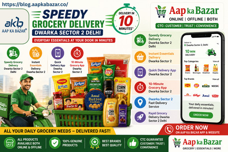 Dwarka, Household, Speedy Grocery Delivery Dwarka Sector 2 Delhi