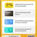Enjoy Saudi Stocks 0 Commission + Free Stocks Worth 350 SR