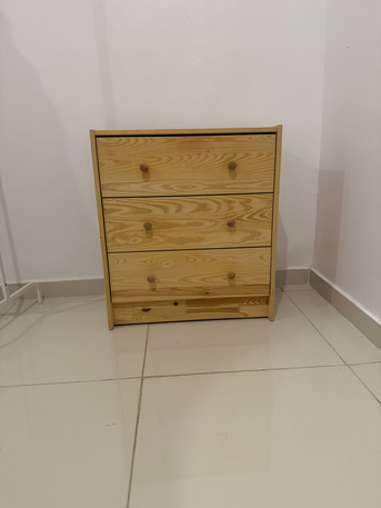Jeddah, Furniture, SAR 190,  🪵 IKEA Wooden Chest Of Drawers &ndash; For Sale