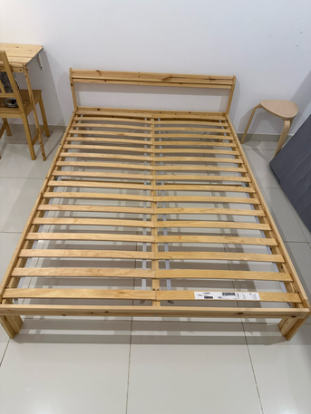 Jeddah, Furniture, SAR 700,  🛏️ IKEA Bed With Mattress &ndash; For Sale