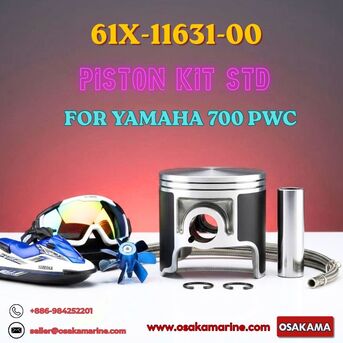 Stockholm, Auto Parts, SEK 99999,  61X-11631-00 Piston Kit STD For Yamaha 700 PWC