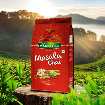 Gurgaon, Food, INR 105,  Masala Tea &ndash; Traditional Spiced Tea With Rich Aroma | Marvel Tea