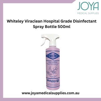 Sydney, Health & Beauty Items, Whiteley Viraclean Hospital Grade Disinfectant Spray Bottle 500ml - Joya Medical Supplies