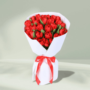 Bangalore, Farm & Garden, INR 999,  Buy Fresh Tulip Bouquet Online India