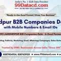 Get Jamshedpur B2B Leads Database &ndash; Verified & Ready To Use