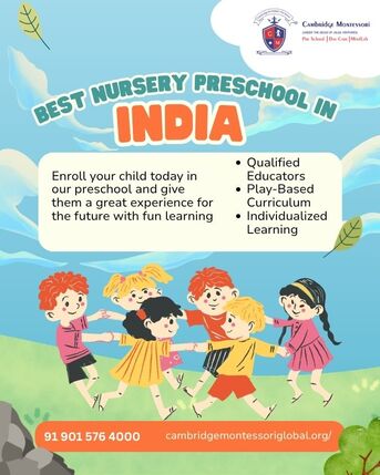 Noida, Education, Best Nursery Preschool In India