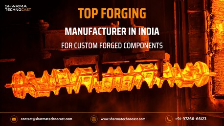 Ahmedabad, Industrial Machinery, Top Forging Manufacturer In India For Custom Forged Components