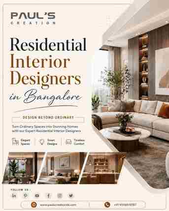 Bangalore, Interior Design, Residential Interior Designers In Bangalore