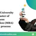 Uttaranchal University Online MBA Admission Process