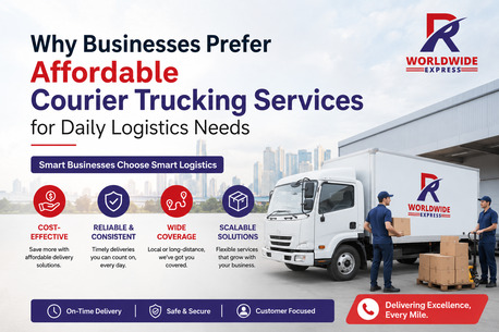 Brampton, Pick Up & Drop Off, Why Businesses Choose Affordable Courier Trucking Services For Daily Logistics