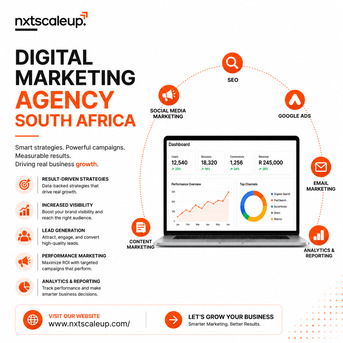 Cape Town, Business, Nxtscaleup Agency Your Expert Digital Marketing Agency South Africa