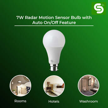 Noida, Electronics, Radar Motion Sensor Bulb &mdash; How It Works & Why It Is Better Than PIR (2026) | Esysense