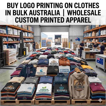 Sydney, Clothing & Accessories, Buy Logo Printing On Clothes In Bulk Australia | Wholesale Custom Printed Apparel