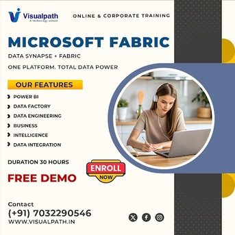 Hyderabad, Lessons Offered, Microsoft Fabric Online Training With Expert Trainers