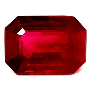 New York, Jewelry, USD 6440,  Buy Ruby Online GIA 0.95ct Emerald Cut Ruby Untreated
