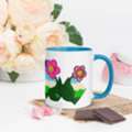 Flower Field Fantasy Mug With Color Inside