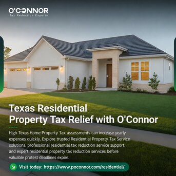 Houston, Real Estate, Texas Residential Property Tax Relief With O