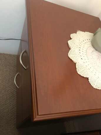 Manama, Furniture, BHD 90,  Queen Size Bed With Mattress, 2-drawer Nightstands (both Sides Of Bed) For Sale