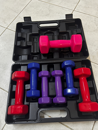 Khobar, Health & Beauty Items, SAR 110,  10KG Fitbell Set With Additional 4 KG Fitbell - Dumbell Work Out Set