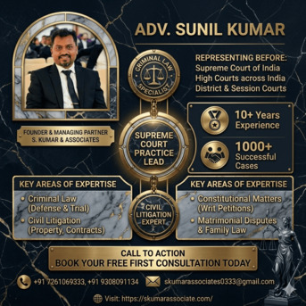 Mumbai, Legal, Expert Bail Lawyer In Patna For Bail Case Support | Advocate Sunil Kumar