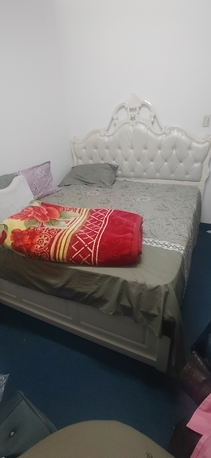 Khobar, Furniture, SAR 700,  A Queen Size Bed With Spring Mattress