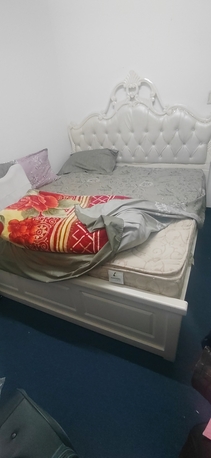 Khobar, Furniture, SAR 700,  A Queen Size Bed With Spring Mattress