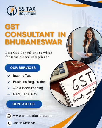 Bhubaneswar, Financial, GST Consultant In Bhubaneswar